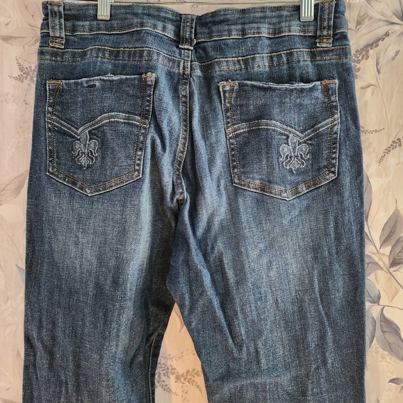 Lee Slender Secret Straight Leg Jeans Plus Size Sits at Waist 16 Short - Picture 8 of 8